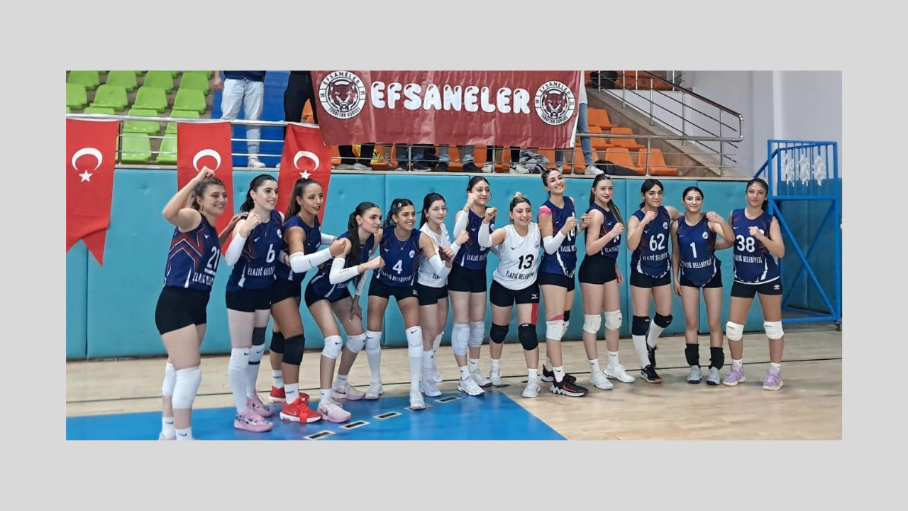 Elazığ Belediyespor Kadın Voleybol Takımı, Zirvedeki Yerini Perçinledi