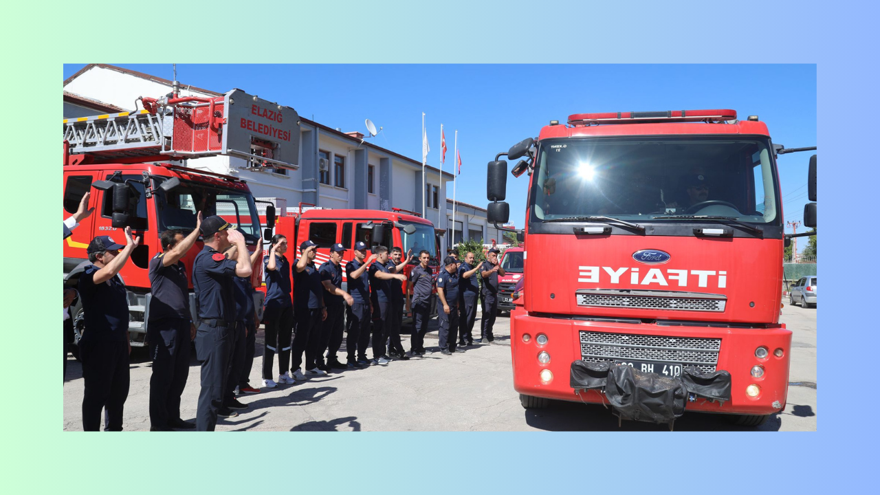 Hatay’daki Orman Yangınına Elazığ Belediyesi’nden Destek