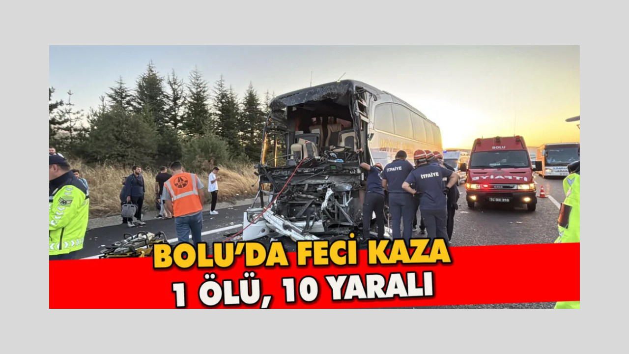 Elazığ’lı Otobüs Şoförü Kazada Hayatını Kaybetti
