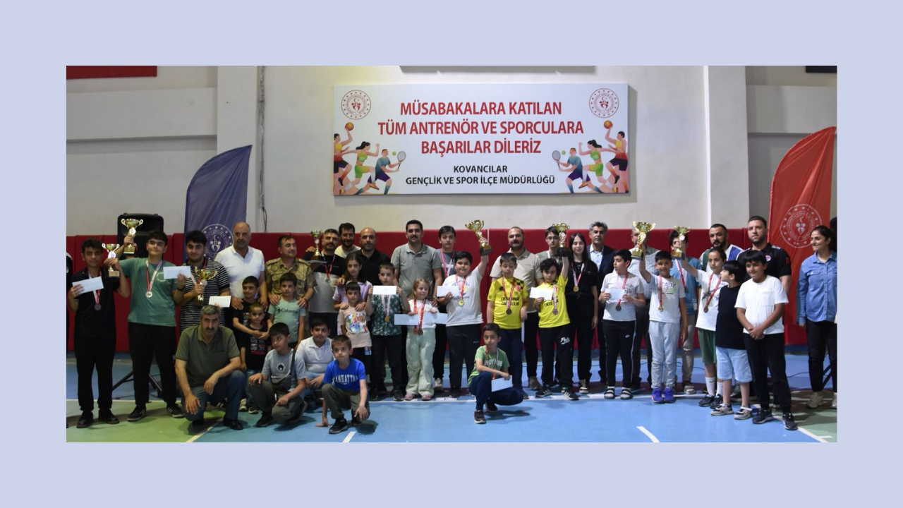 Kovancılar’da Satranç Rüzgarı Esti